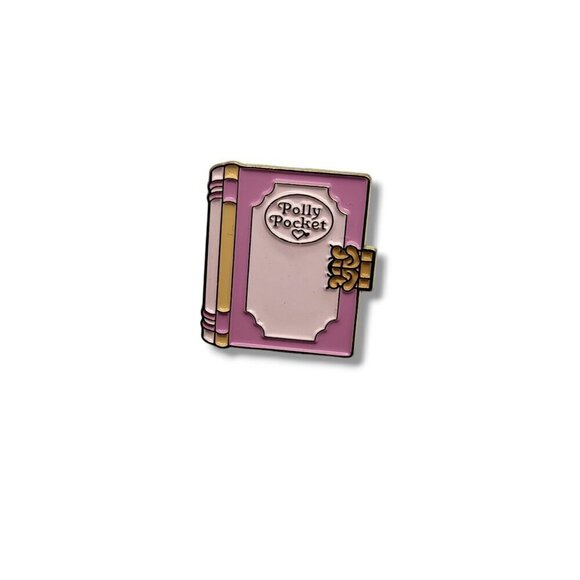 Mattel Jewelry - Polly Pocket Pink Book Brooch/Pin